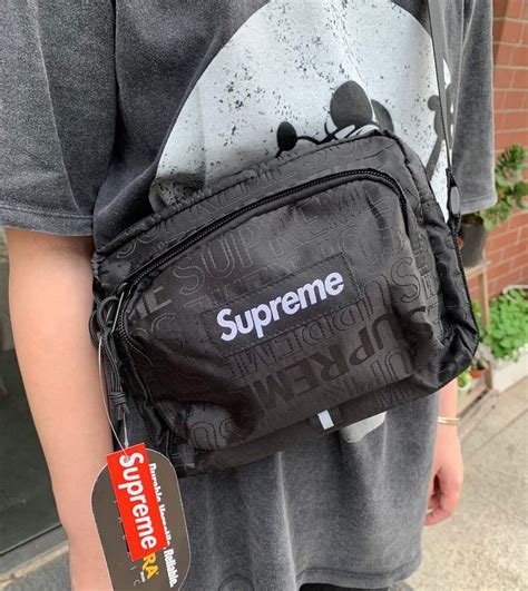 supreme waist bag ss19 real vs fake|check if your supreme bag is real.